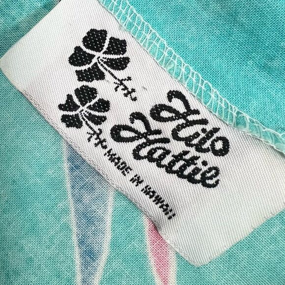 Vintage 80’s Hilo Hattie Hawaiian Print Romper - Picture 6 of 13